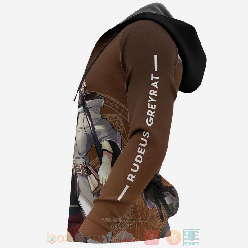 Mushoku Tensei Rudeus Greyrat Anime 3D Hoodie Mushoku Tensei Rudeus Greyrat Anime 3D Hoodie