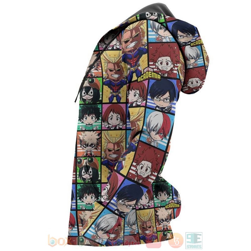 My Hero Academia Anime Characters Custom Anime 3D Hoodie My Hero Academia Anime Characters Custom Anime 3D Hoodie