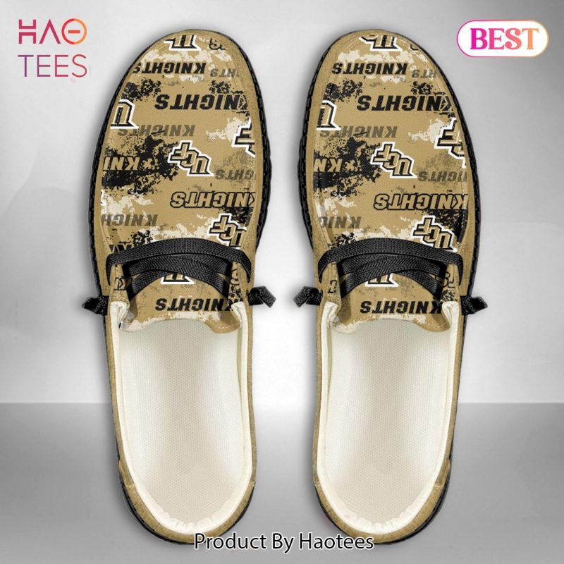 NCAA UCF Knights Custom Name Hey Dude Shoes 05 M79 NCAA UCF Knights Custom Name Hey Dude Shoes 05 M79