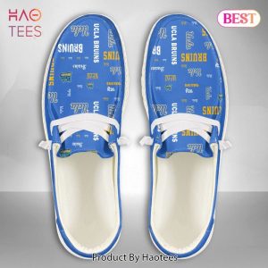 NCAA UCLA Bruins Custom Name Hey Dude Shoes 04 M12