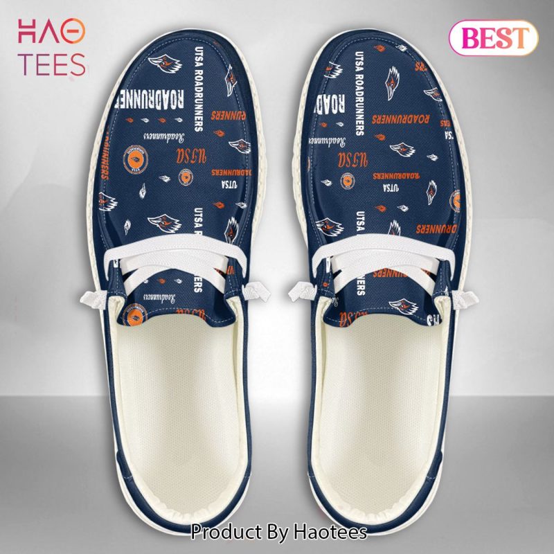 NCAA UTSA Roadrunners Custom Name Hey Dude Shoes 06 M79 NCAA UTSA Roadrunners Custom Name Hey Dude Shoes 06 M79