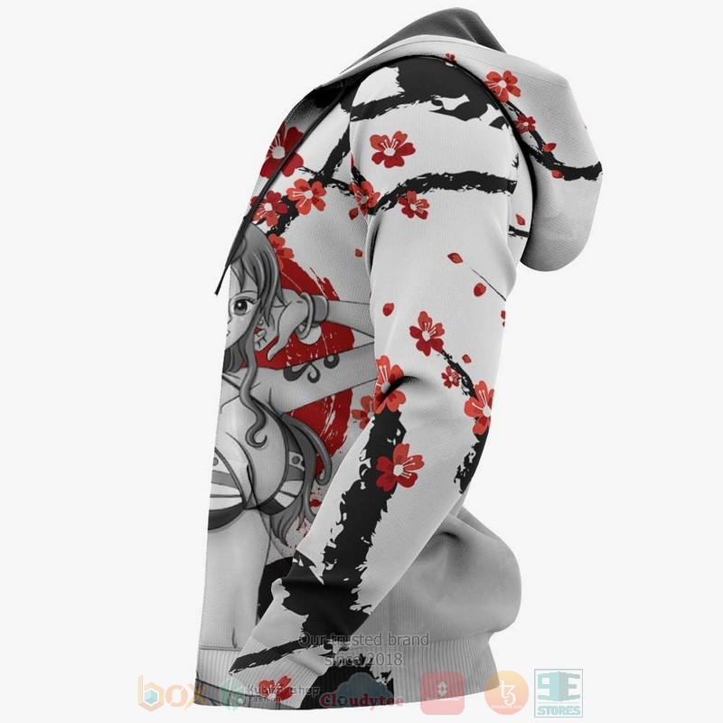 Nami Custom One Piece Anime 3D Hoodie Nami Custom One Piece Anime 3D Hoodie