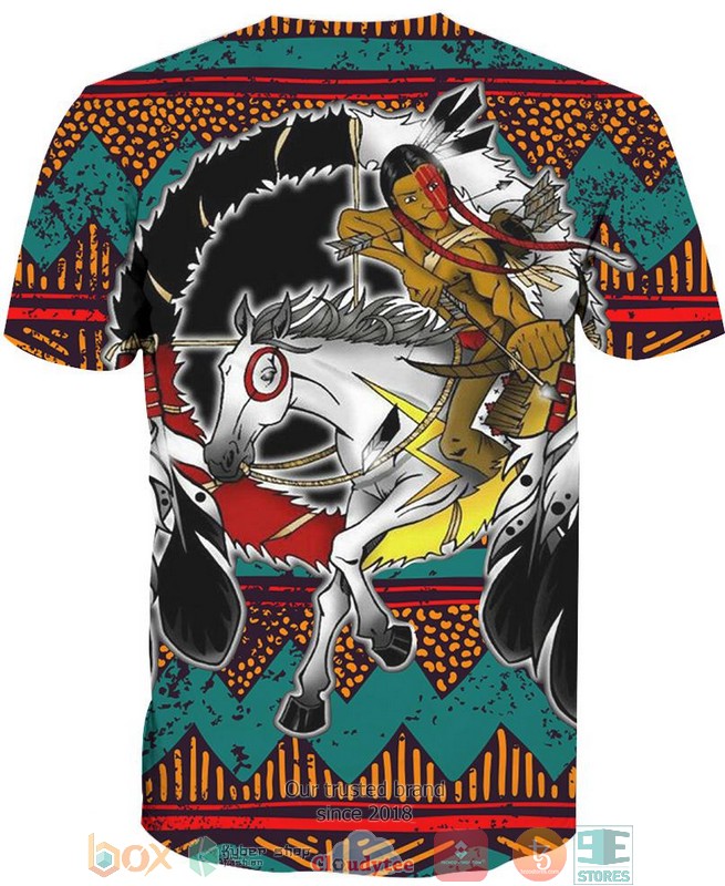 Native American Horse 3D Shirt Native American Horse 3D Shirt