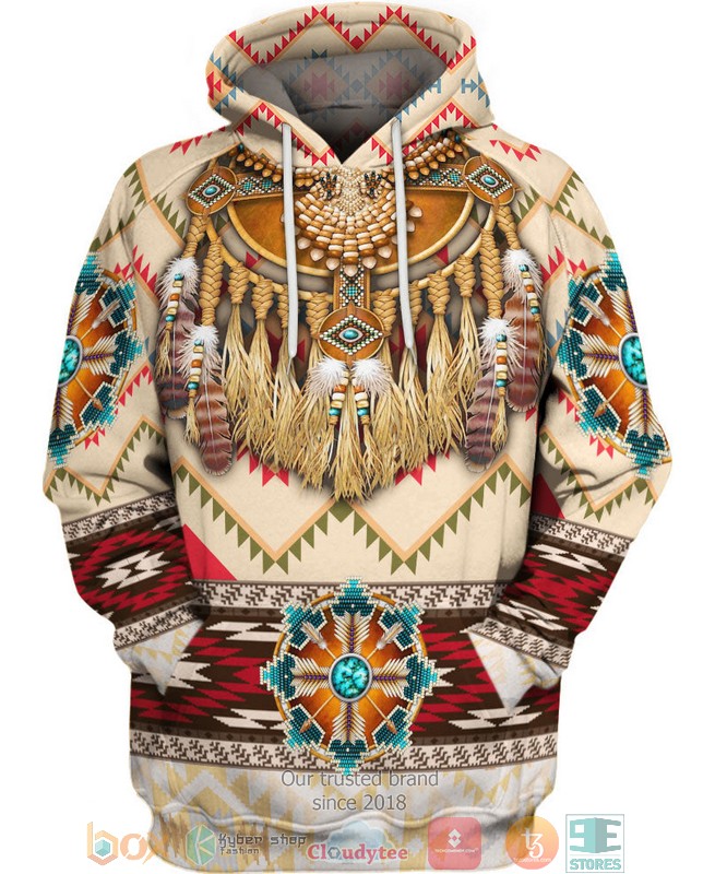 Native-American-Pattern-3D-Hoodie-1