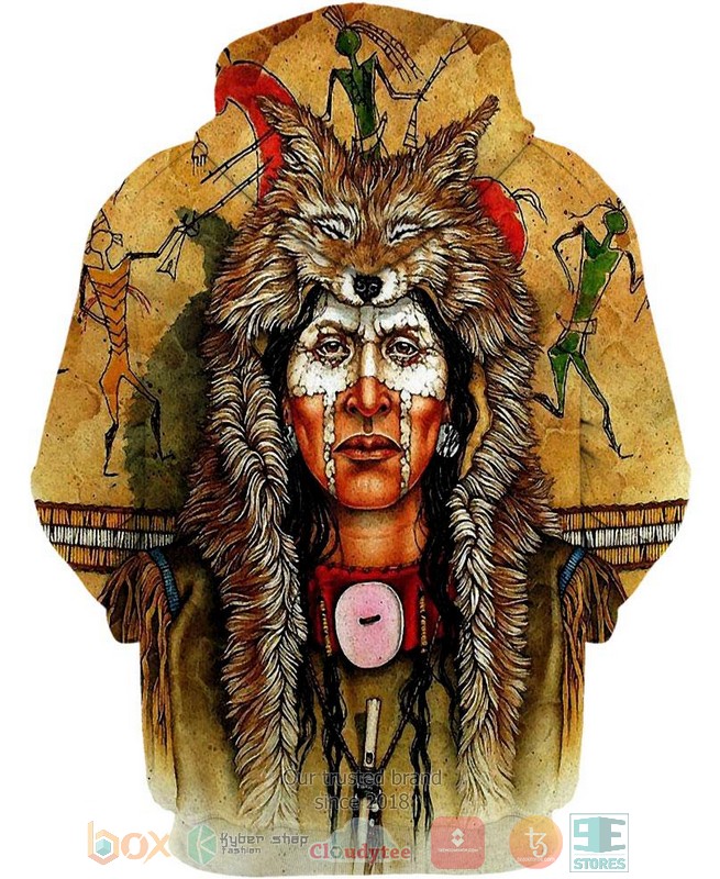Native-Fur-Hat-American-3D-Shirt-Hoodie-3