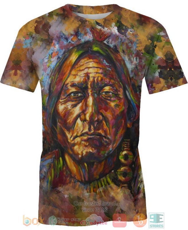 Native-Old-American-Brown-3D-Shirt-Hoodie-2
