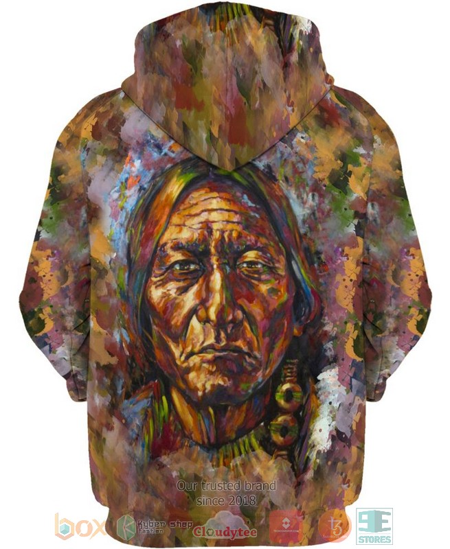 Native-Old-American-Brown-3D-Shirt-Hoodie-3