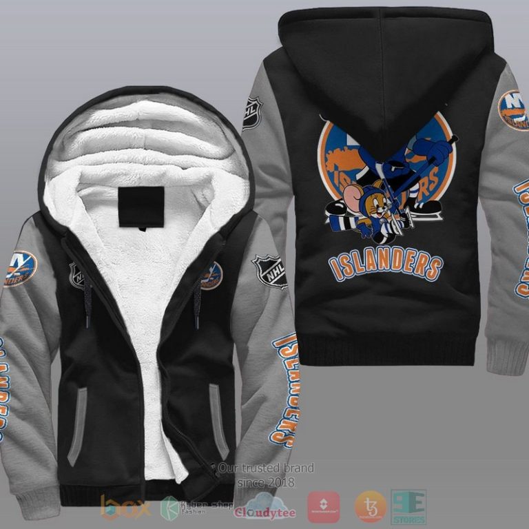 New-York-Islanders-Nhl-Tom-And-Jerry-Fleece-Hoodie-2