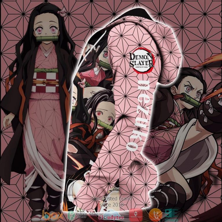 Nezuko-Kimetsu-Anime-Merch-3D-Hoodie-Zip-Hoodie-3