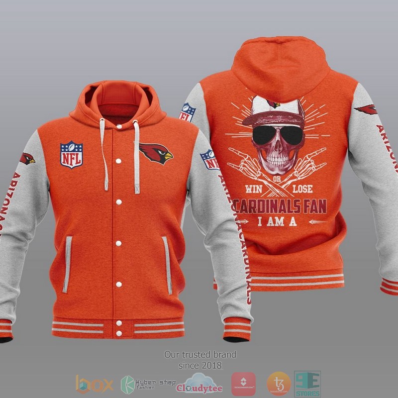 Nfl Arizona Cardinals I Am A Cardinals Fan Baseball Hoodie Jacket Nfl Arizona Cardinals I Am A Cardinals Fan Baseball Hoodie Jacket