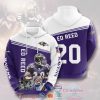 Nfl Baltimore Ravens Ed Reed 20 Hoodie 3D