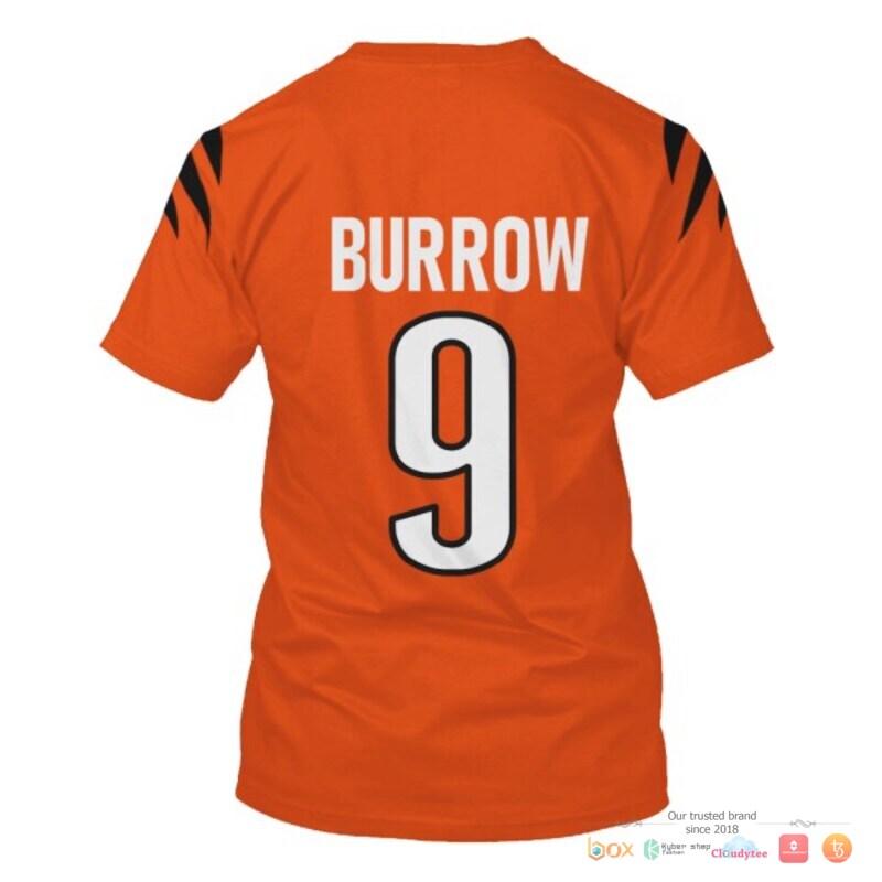 Nfl Burrow 9 Cincinnati Bengals 3D Shirt Nfl Burrow 9 Cincinnati Bengals 3D Shirt