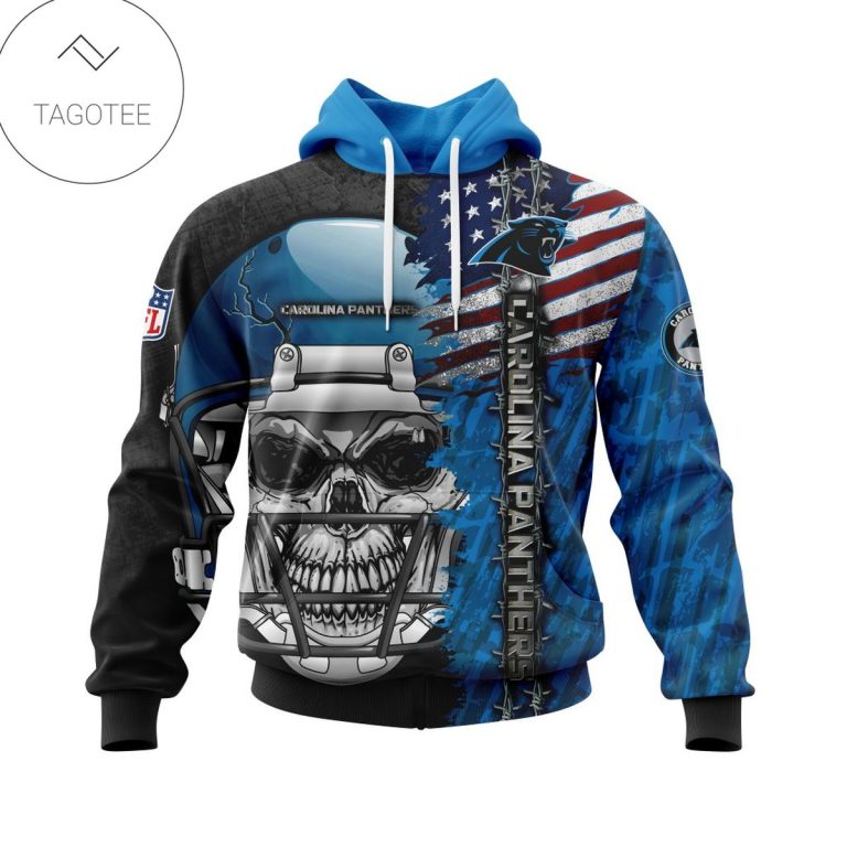 Nfl-Carolina-Panthers-Skull-With-Helmets-2022-Hoodie-1