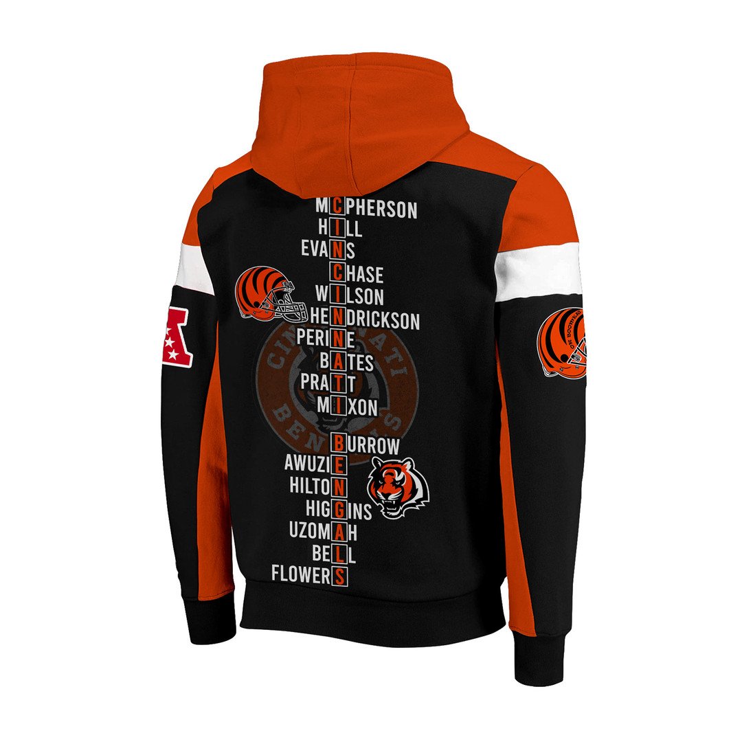 Nfl-Cincinnati-Bengals-American-Football-Conference-Champions-3D-Zip-Hoodie-2
