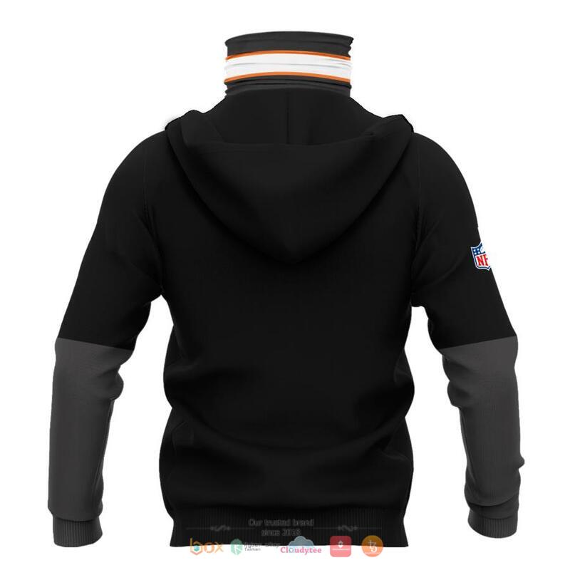 Nfl Cincinnati Bengals Black 3D Hoodie Mask Nfl Cincinnati Bengals Black 3D Hoodie Mask