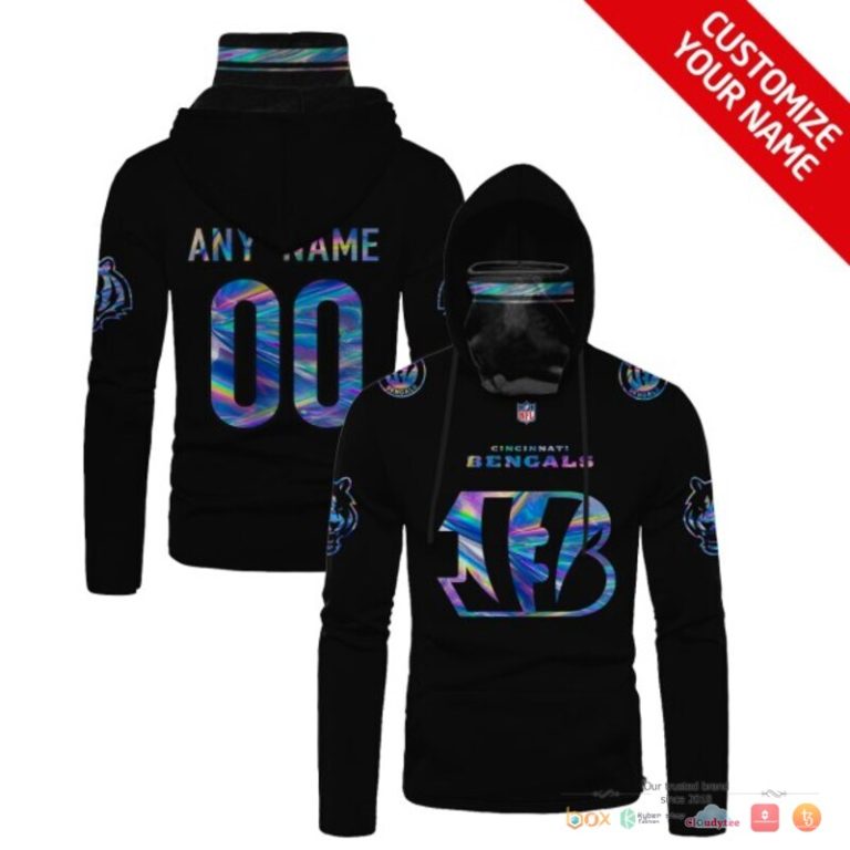 Nfl-Cincinnati-Bengals-Black-Hologram-Custom-3D-Hoodie-Mask-1