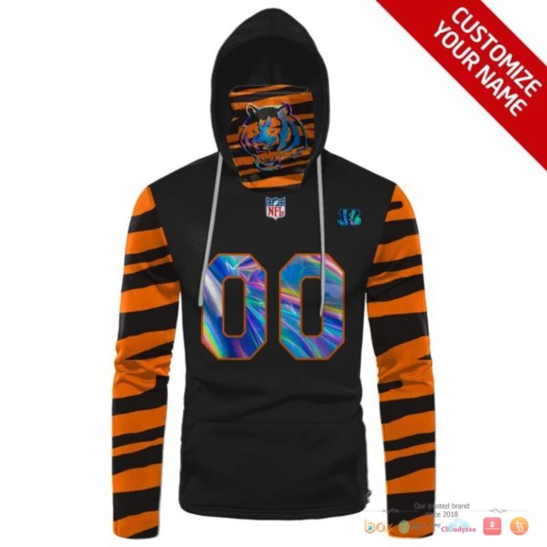 Nfl-Cincinnati-Bengals-Black-Orange-Hologram-Custom-3D-Hoodie-Mask-2