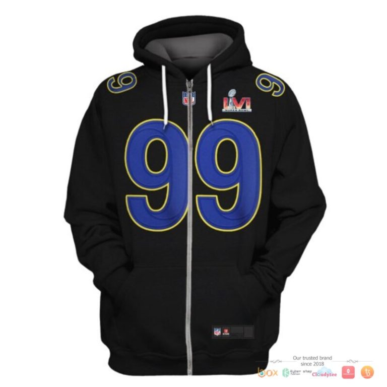 Nfl-Donald-99-Los-Angeles-Rams-3D-Shirt-Hoodie-2