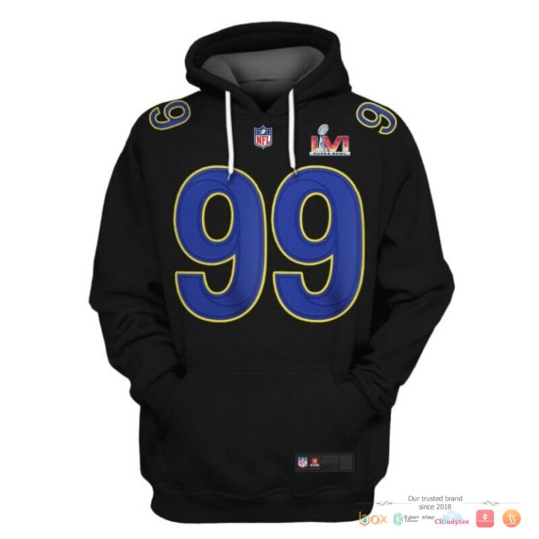 Nfl-Donald-99-Los-Angeles-Rams-3D-Shirt-Hoodie-3