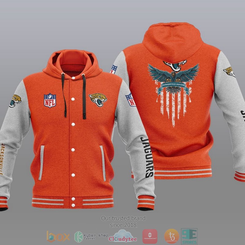 Nfl Jacksonville Jaguars Eagle American Flag Baseball Jacket Hoodie Nfl Jacksonville Jaguars Eagle American Flag Baseball Jacket Hoodie