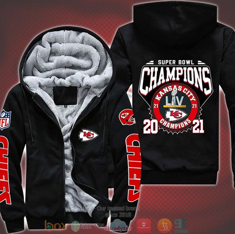 Nfl-Kansas-City-Chiefs-Logo-Super-Bowl-Liv-Champions-2021-3D-Fleece-Hoodie-1
