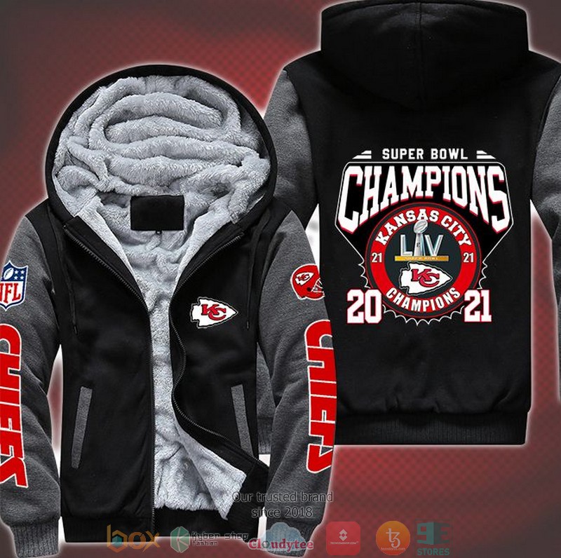 Nfl-Kansas-City-Chiefs-Logo-Super-Bowl-Liv-Champions-2021-3D-Fleece-Hoodie-2