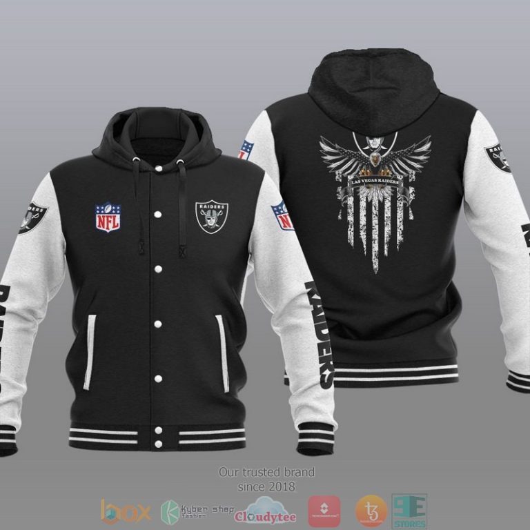 Nfl-Las-Vegas-Raiders-Eagle-American-Flag-Baseball-Jacket-Hoodie-1