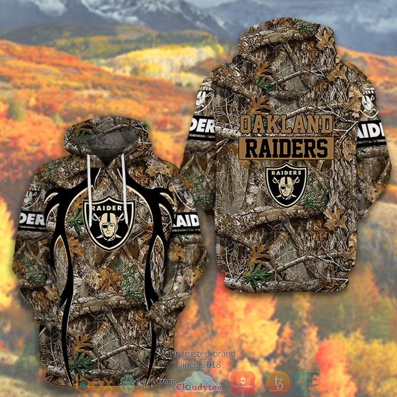 Nfl Las Vegas Raiders Green Camo 3D Hoodie Nfl Las Vegas Raiders Green Camo 3D Hoodie
