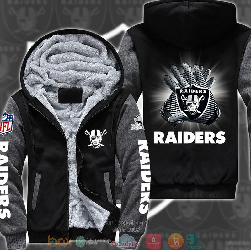 Nfl-Las-Vegas-Raiders-Hand-Gloves-3D-Fleece-Hoodie-Jacket-1