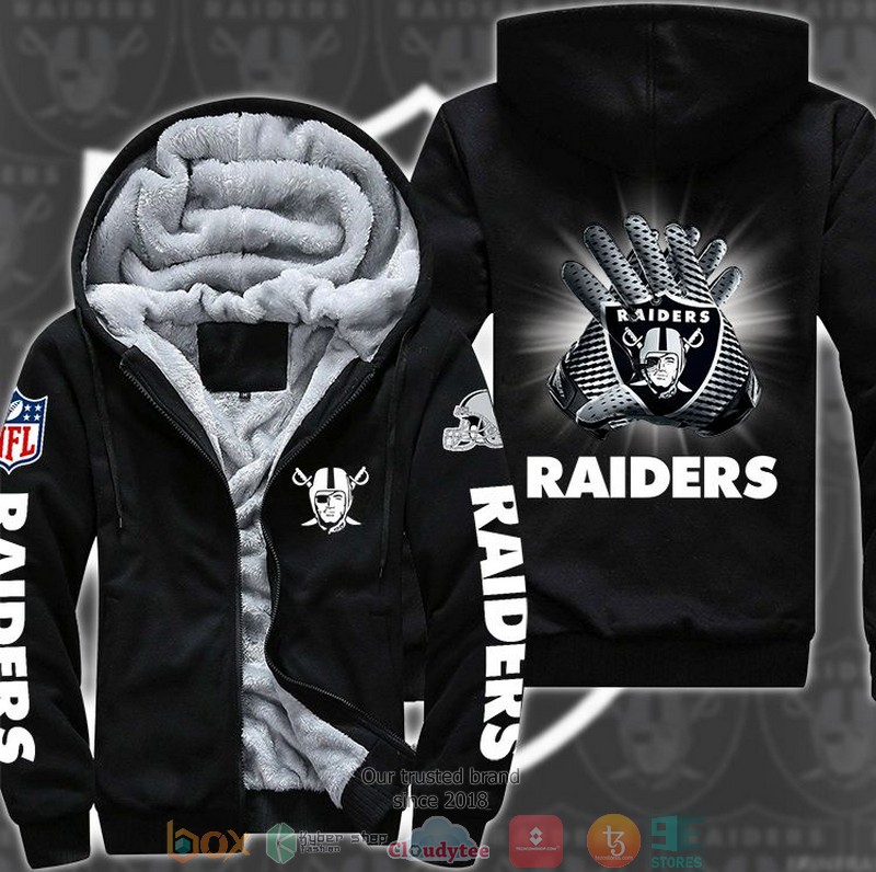 Nfl-Las-Vegas-Raiders-Hand-Gloves-3D-Fleece-Hoodie-Jacket-2