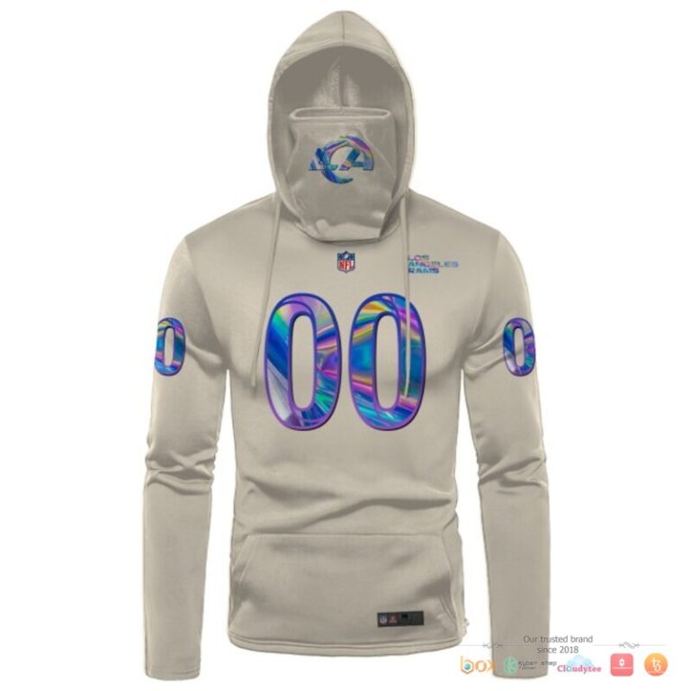 Nfl-Los-Angeles-Rams-Light-Grey-Hologram-3D-Hoodie-Mask-2