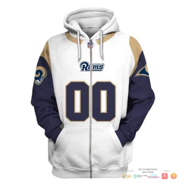 Nfl-Los-Angeles-Rams-Navy-White-Custom-3D-Shirt-Hoodie-2