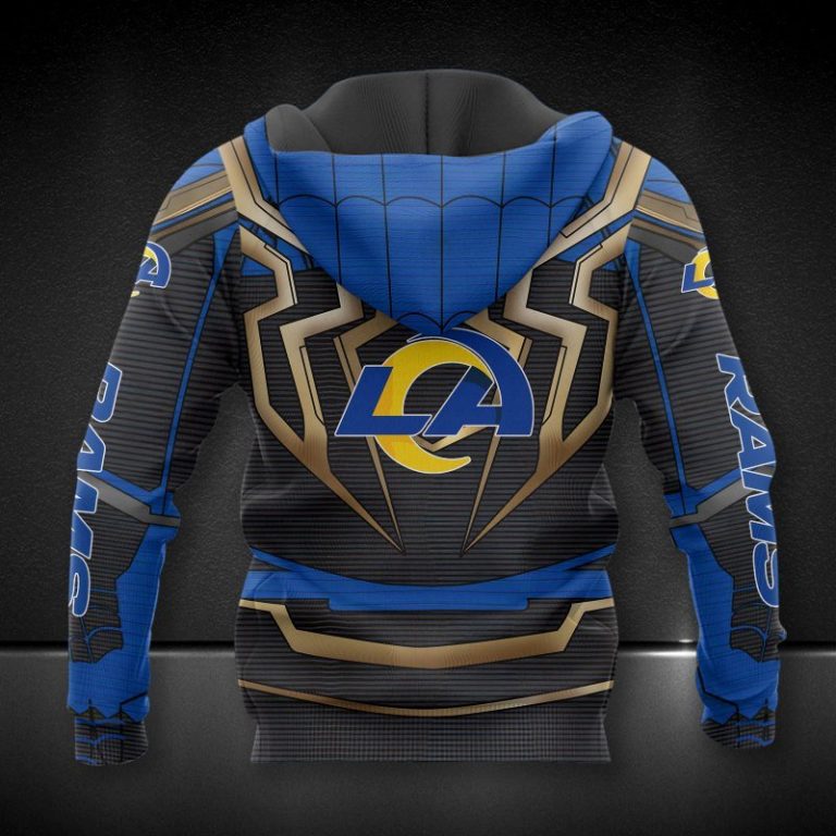 Nfl-Los-Angeles-Rams-Spider-Man-3D-Shirt-Hoodie-2