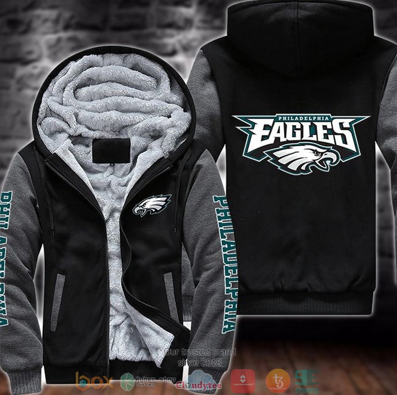 Nfl-Philadelphia-Eagles-Logo-3D-Fleece-Hoodie-2