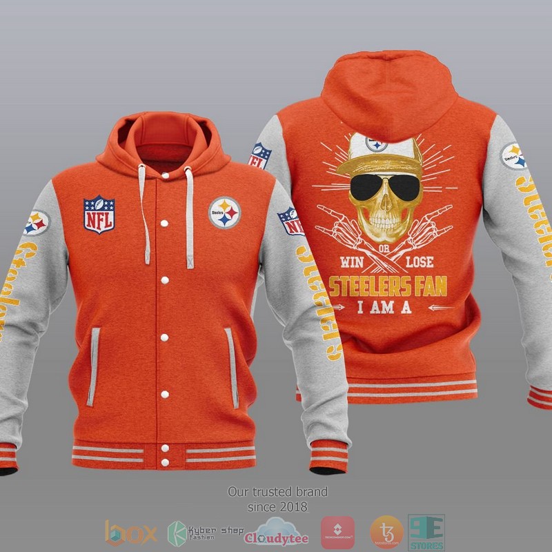 Nfl Pittsburgh Steelers I Am A Steelers Fan Baseball Hoodie Jacket Nfl Pittsburgh Steelers I Am A Steelers Fan Baseball Hoodie Jacket