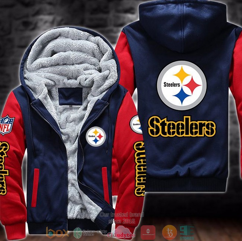 Nfl Pittsburgh Steelers Logo 3D Fleece Hoodie Nfl Pittsburgh Steelers Logo 3D Fleece Hoodie