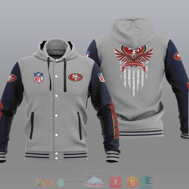 Nfl-San-Francisco-49Ers-Eagle-American-Flag-Baseball-Jacket-Hoodie-2