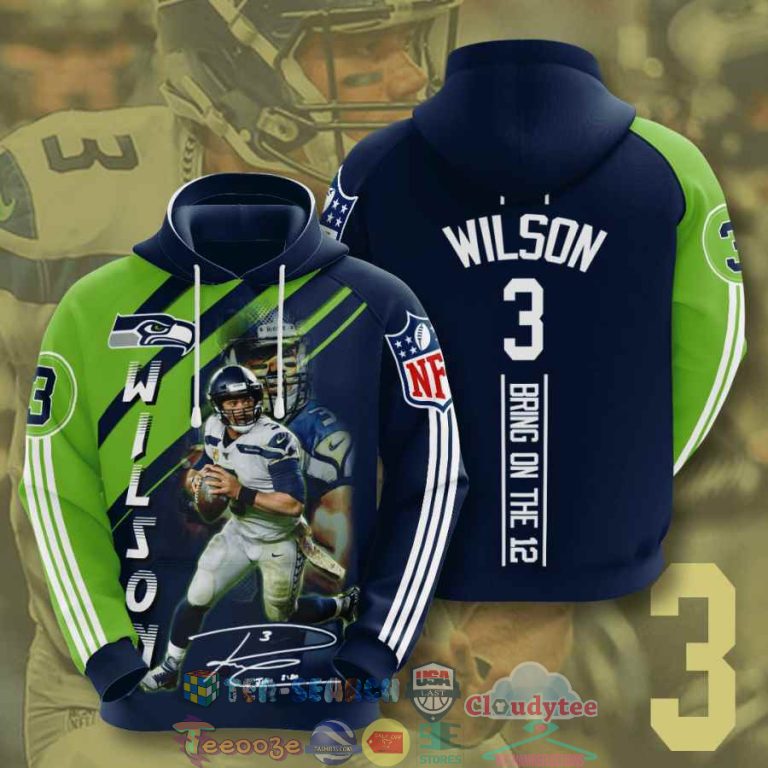 Russell wilson hoodie store