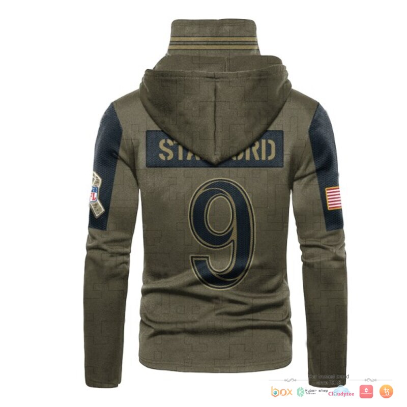 Nfl Stafford 9 Los Angeles Rams Custom 3D Hoodie Mask Nfl Stafford 9 Los Angeles Rams Custom 3D Hoodie Mask
