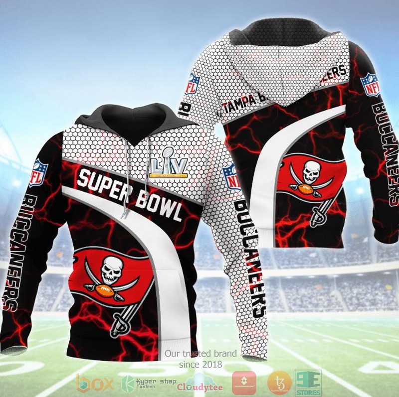 Nfl Tampa Bay Buccaneers Super Bowl 3D Hoodie Nfl Tampa Bay Buccaneers Super Bowl 3D Hoodie