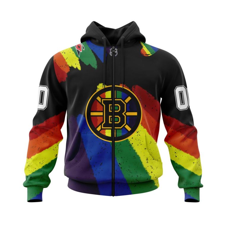 Nhl-Boston-Bruins-Lgbt-Pride-Personalized-Custom-3D-Hoodie-Shirt-2