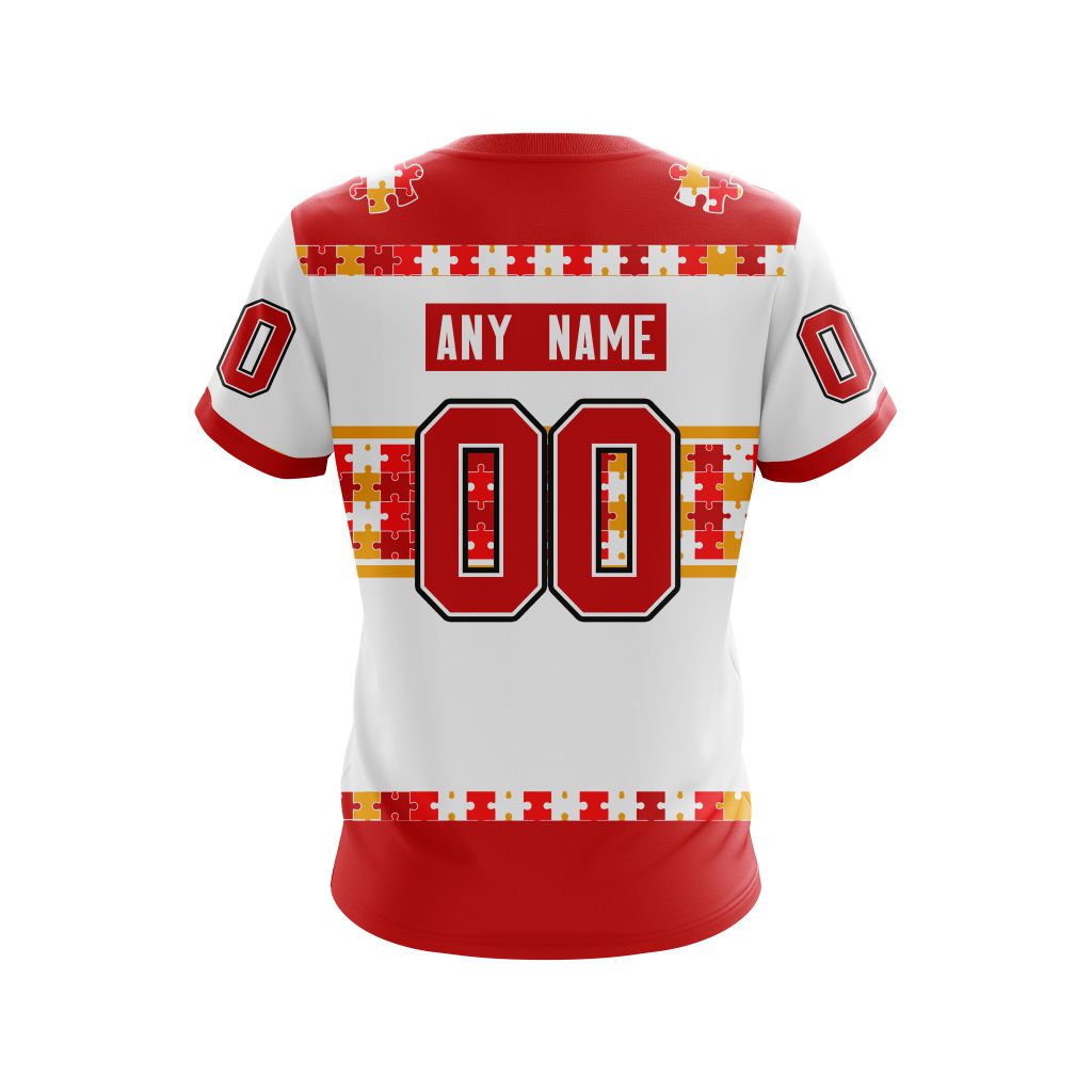 Nhl Calgary Flames Autism Awareness Ver2 Personalized 3D Hoodie Nhl Calgary Flames Autism Awareness Ver2 Personalized 3D Hoodie