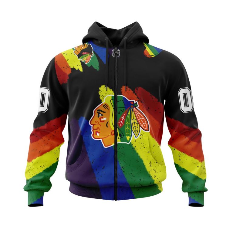Nhl-Chicago-Blackhawks-Lgbt-Pride-Personalized-Custom-3D-Hoodie-Shirt-2