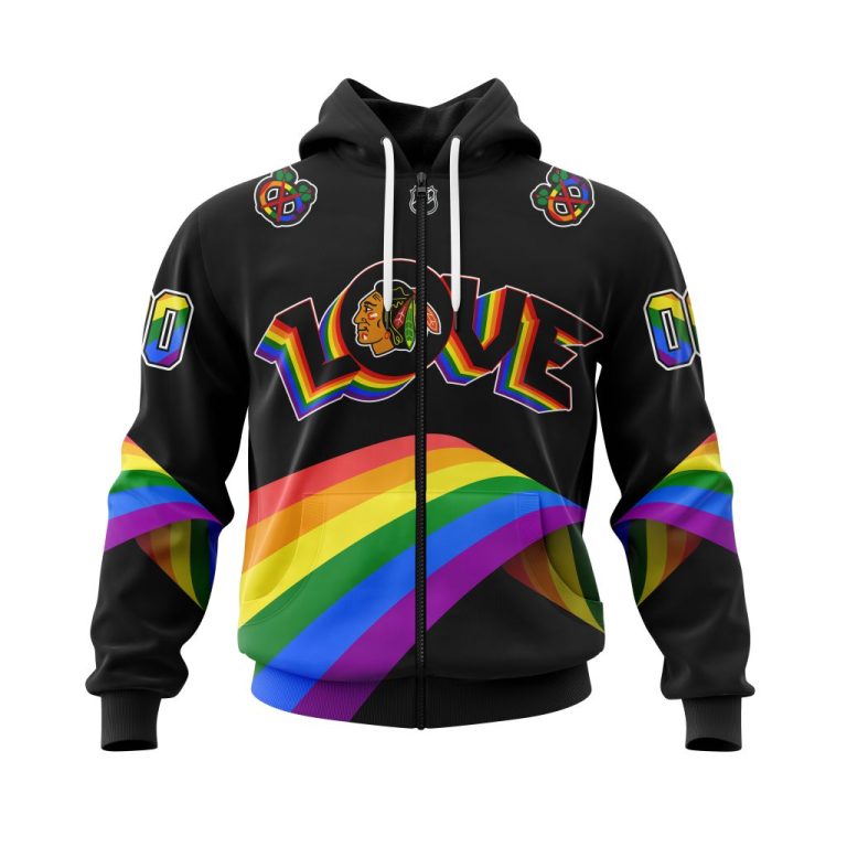 Nhl-Chicago-Blackhawks-Love-Lgbt-Pride-Personalized-Custom-3D-Hoodie-Shirt-2
