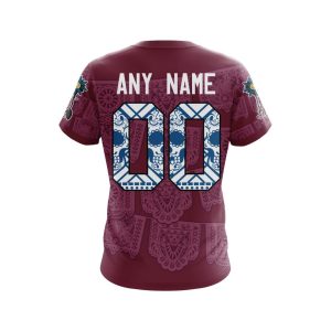 Nhl Colorado Avalanche Specialized Heritage Kits Personalized 3D Hoodie