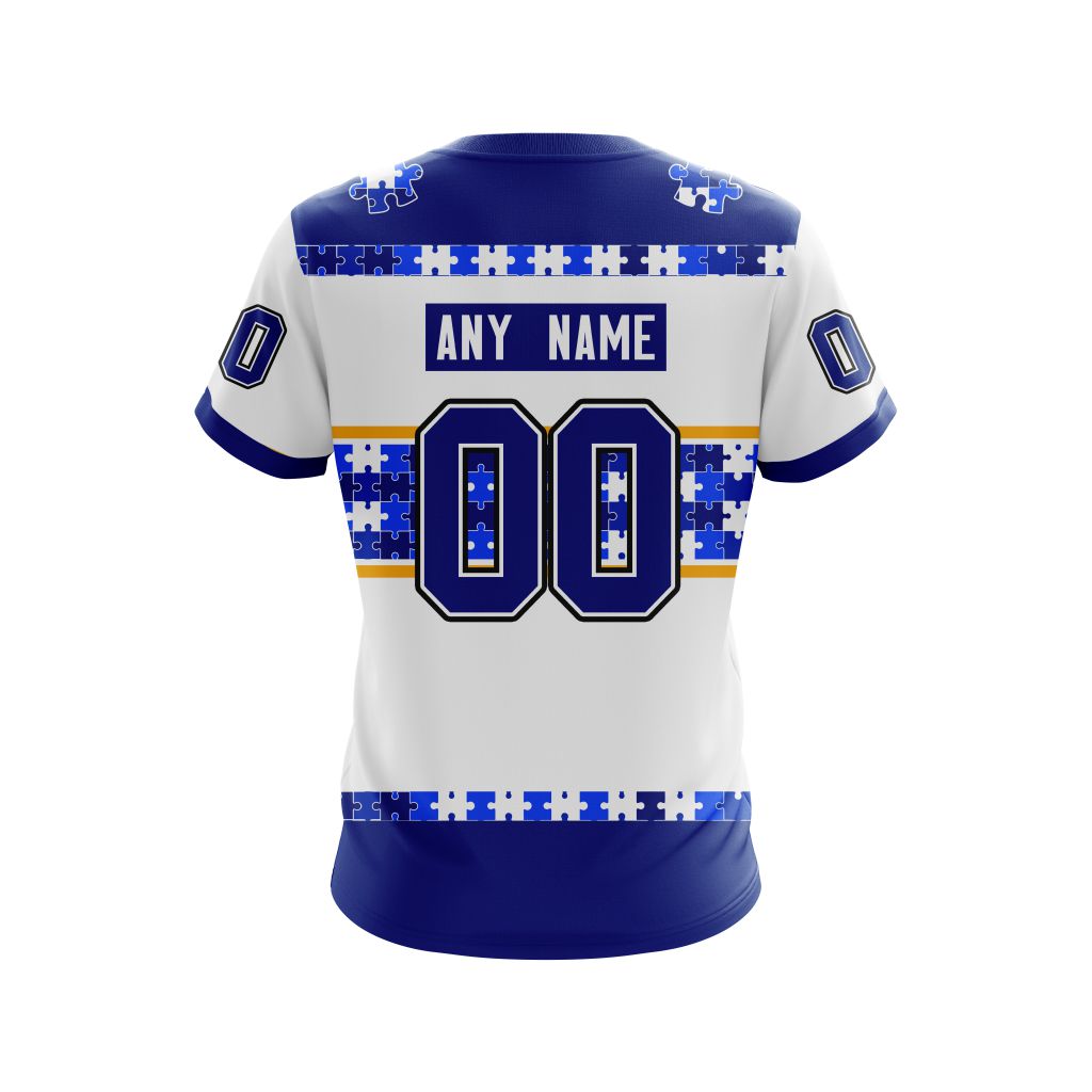 Nhl St. Louis Blues Autism Awareness Ver3 Personalized 3D Hoodie Nhl St. Louis Blues Autism Awareness Ver3 Personalized 3D Hoodie