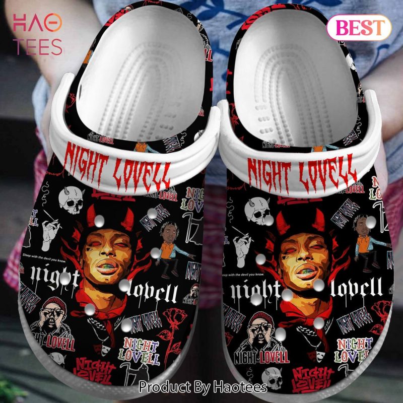 Night Lovell Music Crocs Crocband Clogs Shoes Comfortable For Men Women and Kids Night Lovell Music Crocs Crocband Clogs Shoes Comfortable For Men Women and Kids