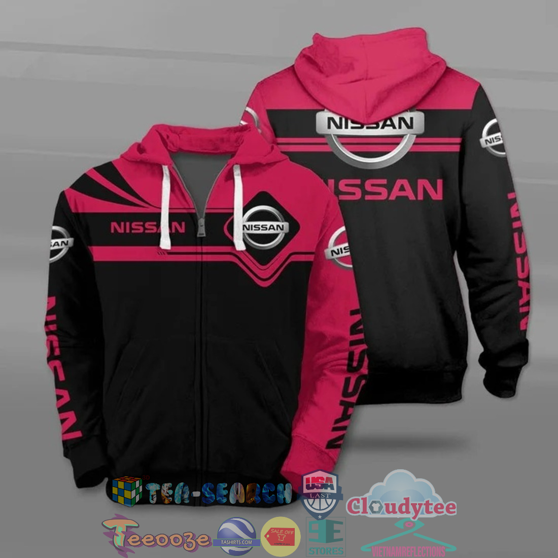 Nissan All Over Printed T-Shirt Hoodie Nissan All Over Printed T-Shirt Hoodie