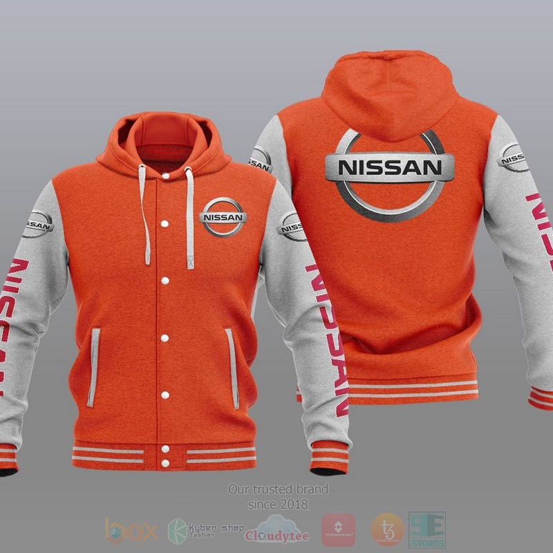 Nissan Car Baseball Jacket Hoodie Nissan Car Baseball Jacket Hoodie