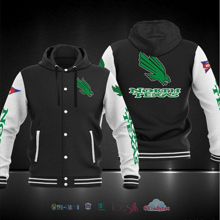 North-Texas-Mean-Green-Baseball-Hoodie-Jacket-1